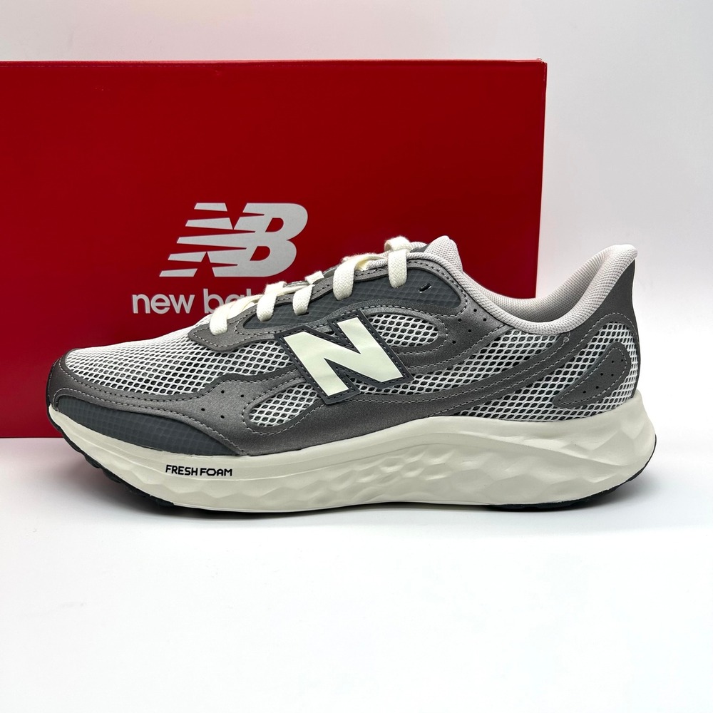 New Balance Fresh Foam Arishi v4 Tiralux Shoes Mens 9.5 4E Grey Running Sneakers